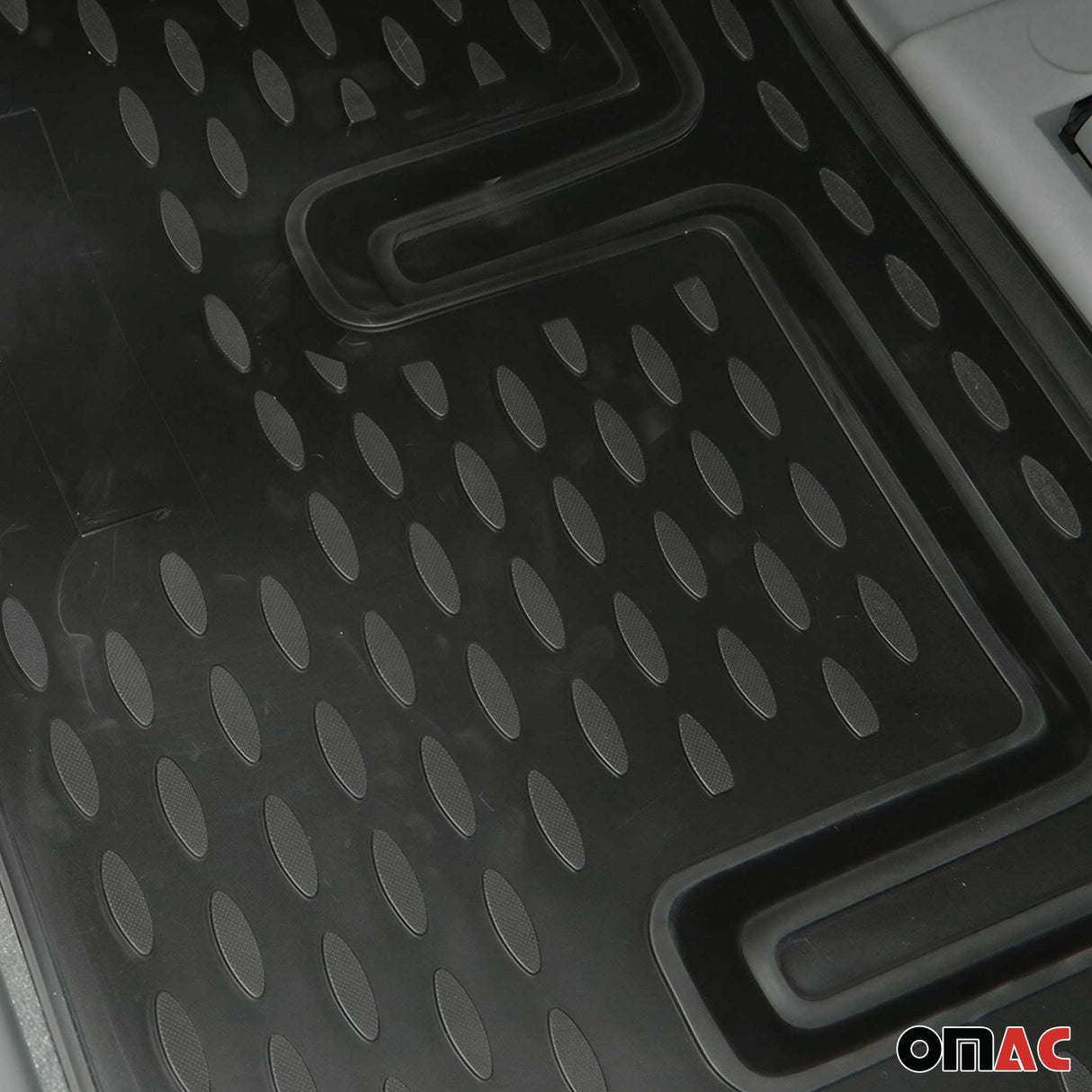 2011-2020 Toyota Sienna 3.gen Behind 3rd Row Cargo Liner Trunk Mat All Weather Black