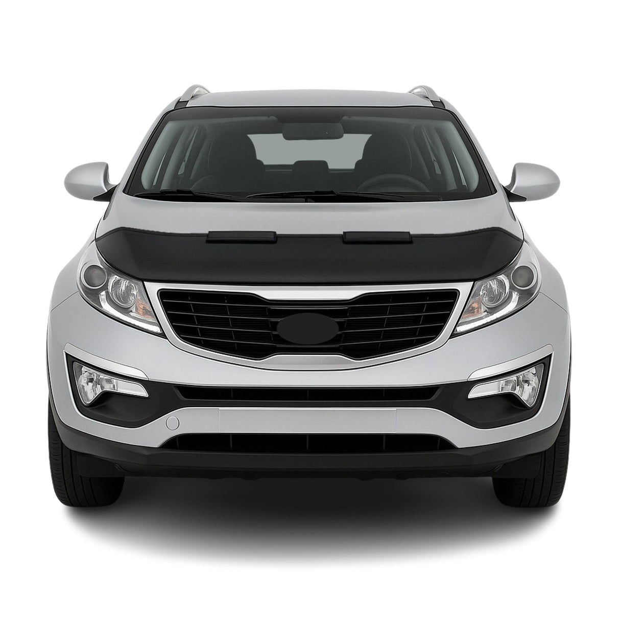 2011-2016 Kia Sportage Car Bonnet Mask Hood Bra Black 1 Pc