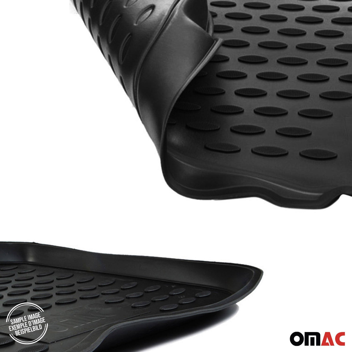 2011-2017 BMW X3 F25 Floor Mats & Cargo Liner Full Set All Weather Black