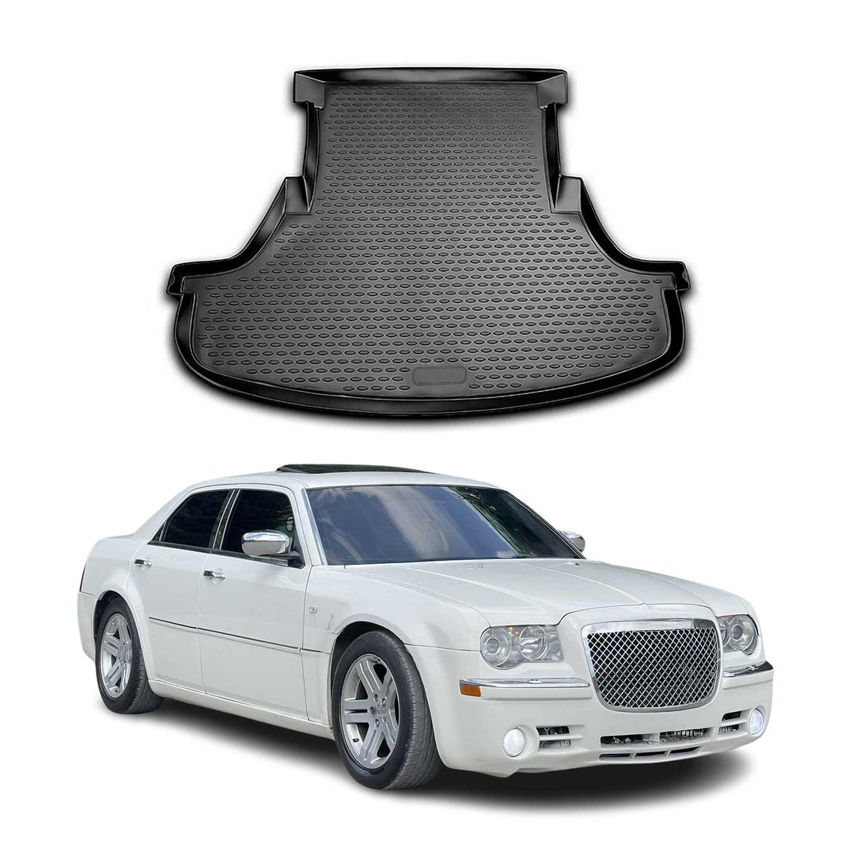 2005-2010 Chrysler 300C Cargo Liner Trunk Mat All Weather Black