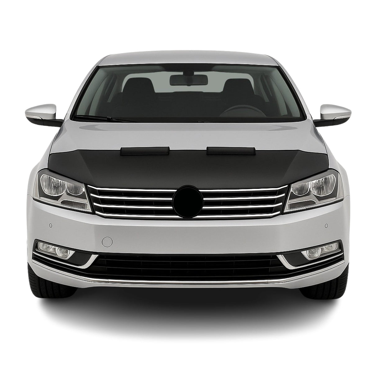 2012-2014 VW Passat B7 Car Bonnet Mask Hood Bra Black 1 Pc