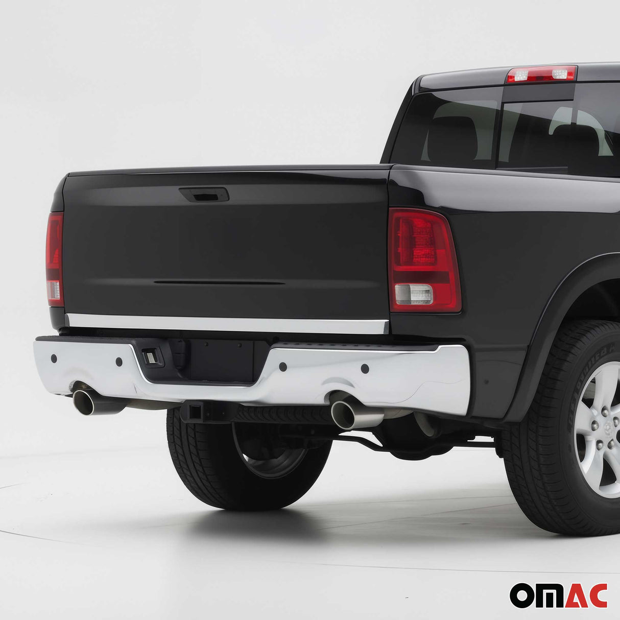2012-2018 RAM 1500 Rear Trunk Molding Trim Stainless Steel Silver 1Pc