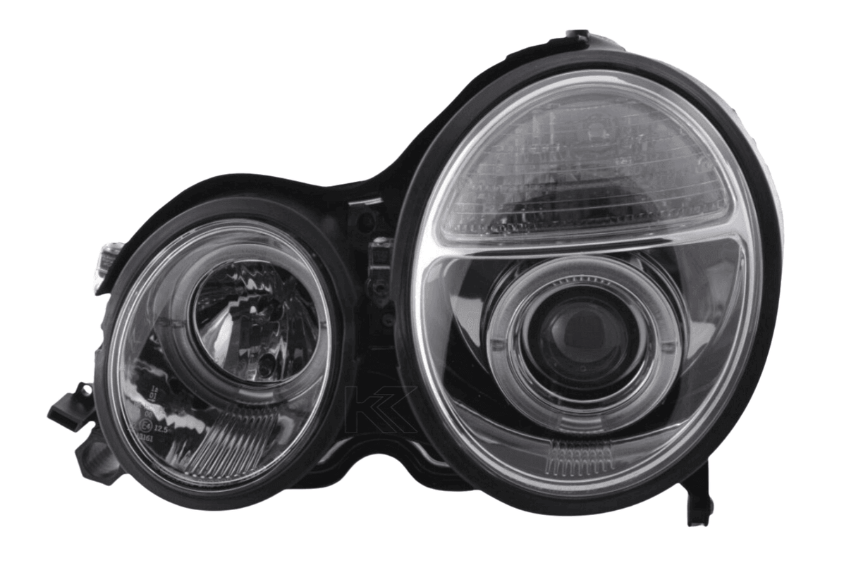 Mercedes Benz E-Class (210) Chrome Angel Eye Headlights (1999-2001) - K2 Industries