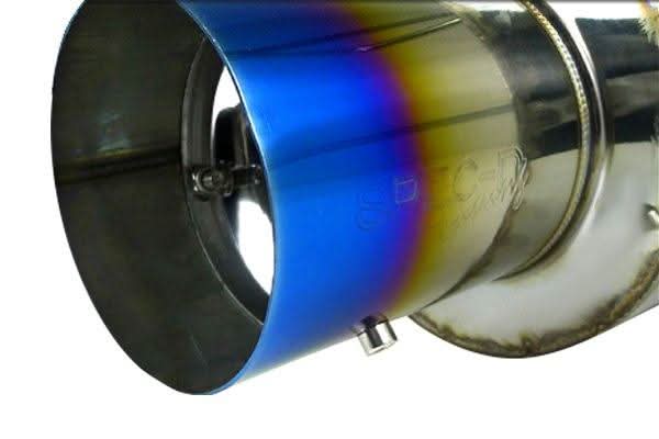 Spec-D Tuning Exhaust Honda Civic EG/EK (92-00) Polished or Blue Burnt Tip N1