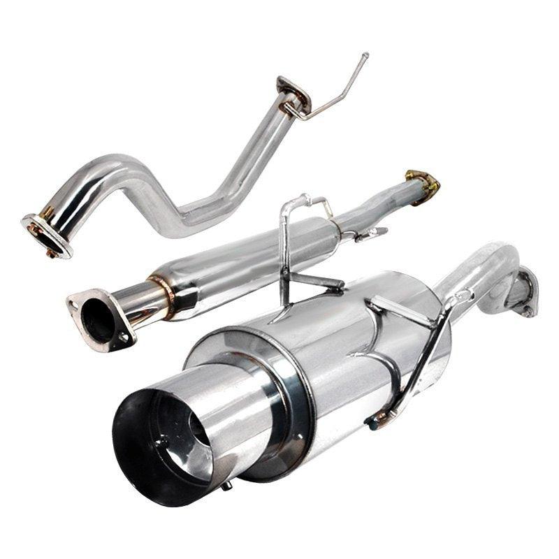 Spec-D Tuning Exhaust Acura Integra LS/GS/RS (94-01) Blue or Polished N1 Muffler Tip