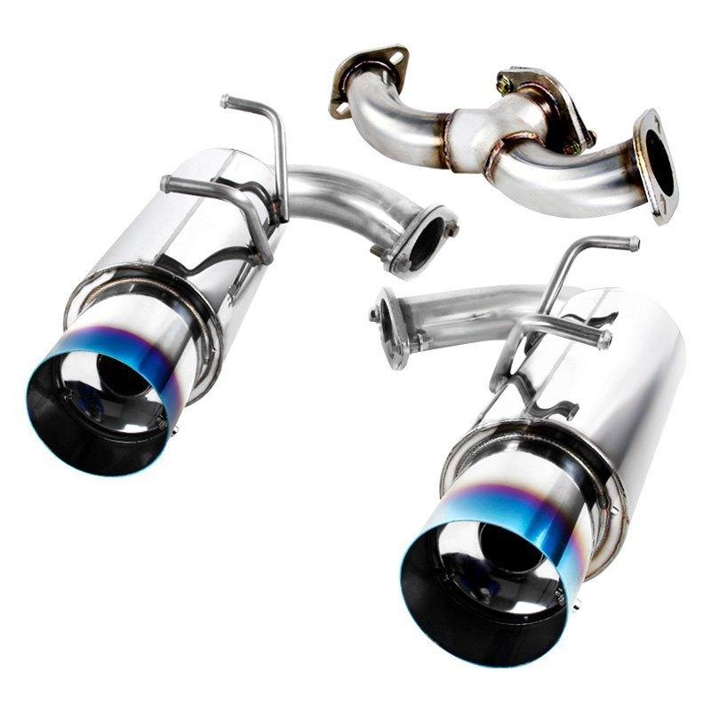 Spec-D Tuning Exhaust Mazda Miata NC (06-07-08) Polished or Blue Titanium Tip