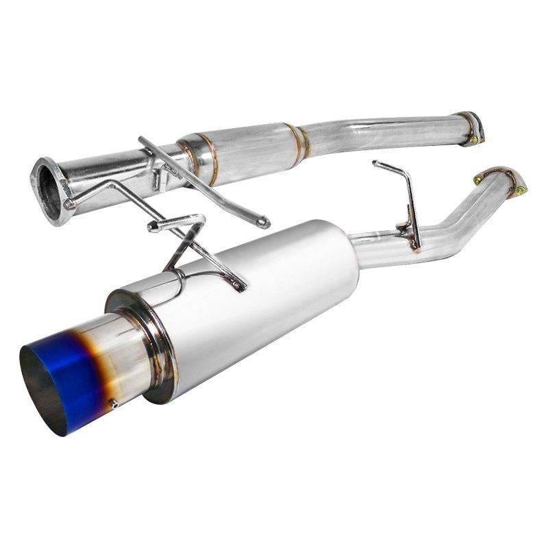 Spec-D Tuning Exhaust Nissan 240SX S13 (89-94) 3" N1 Muffler w/ Polished or Blue Burnt Tip