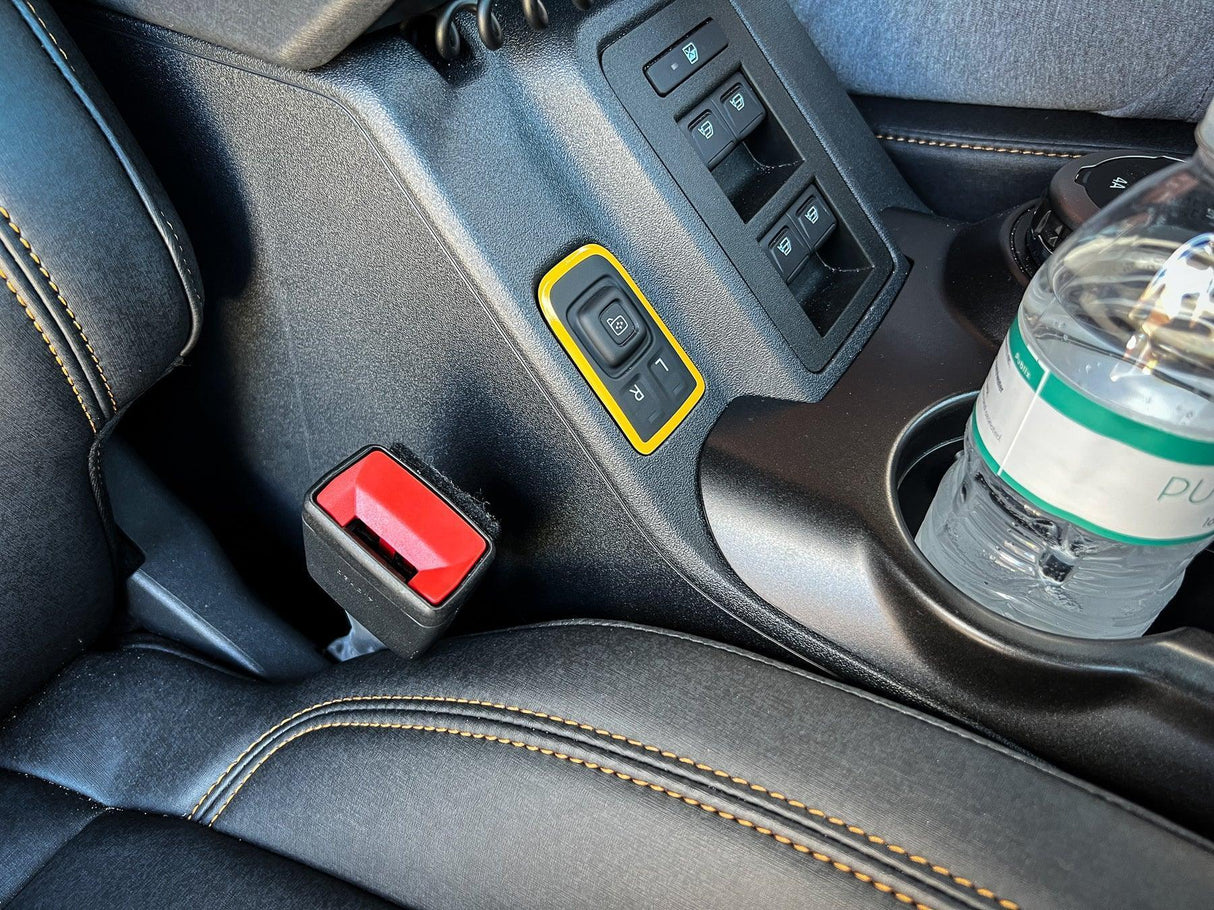 Mirror Adjustment Switch Outline Overlay (Standard Series) - 2021+ Bronco