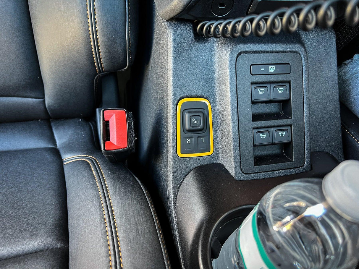 Mirror Adjustment Switch Outline Overlay (Standard Series) - 2021+ Bronco