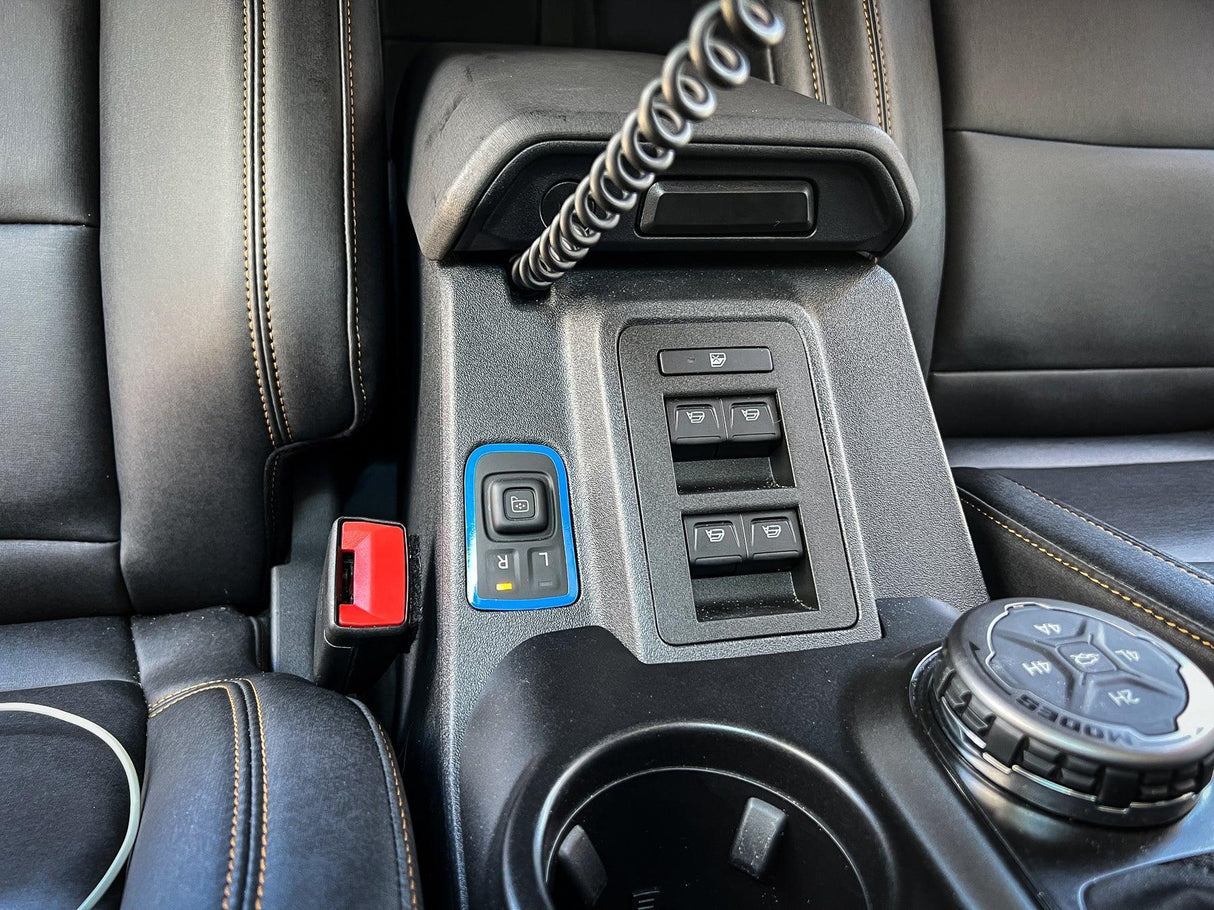 Mirror Adjustment Switch Outline Overlay (Standard Series) - 2021+ Bronco