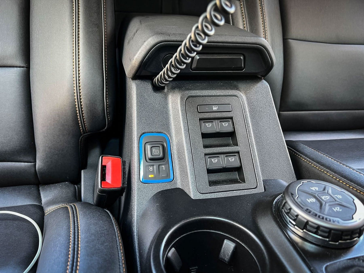 Mirror Adjustment Switch Outline Overlay (Standard Series) - 2021+ Bronco