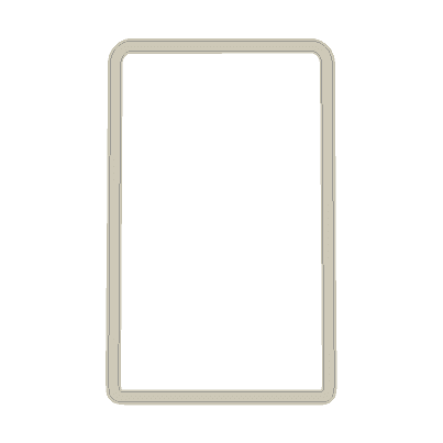 Mirror Adjustment Switch Outline Overlay (Printed Series Vinyl) - 2021+ Bronco