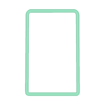 Mirror Adjustment Switch Outline Overlay (Printed Series Vinyl) - 2021+ Bronco