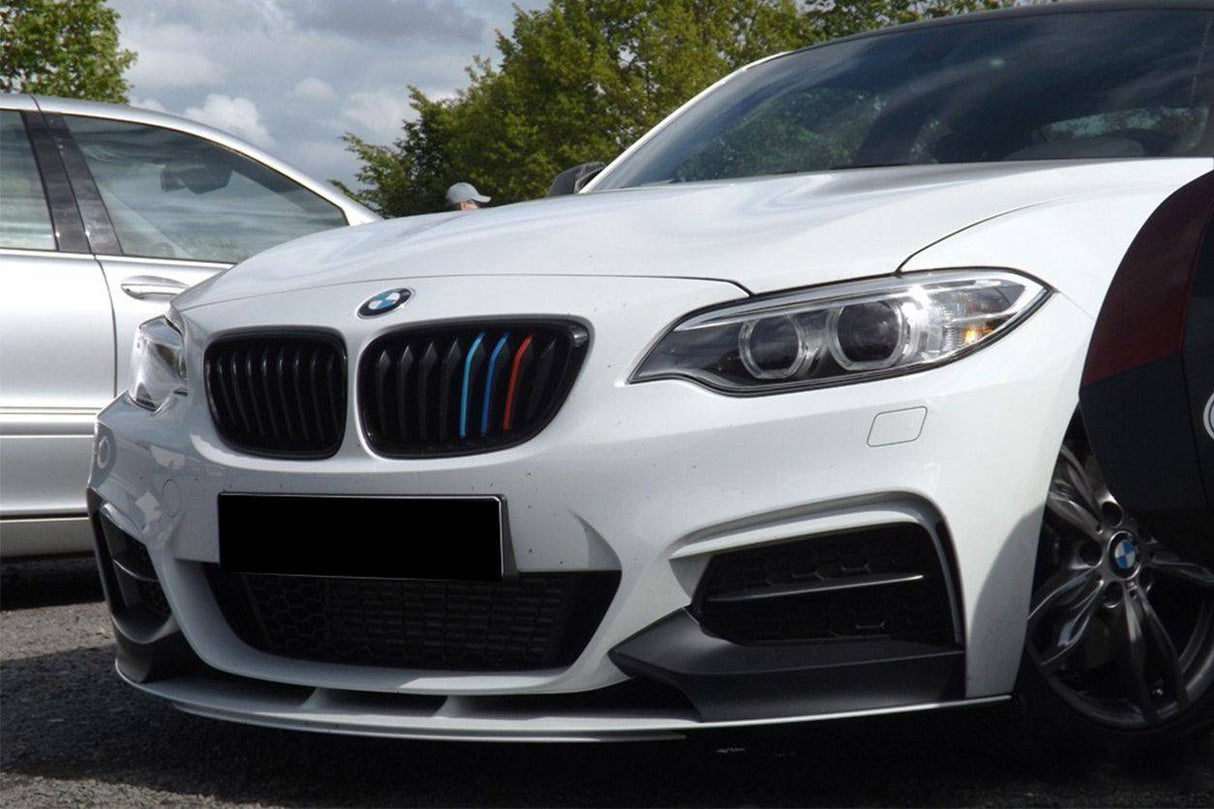 2013-2016 BMW 2 Series F22 F23 MP Style Front Lip (M-Tech Only)