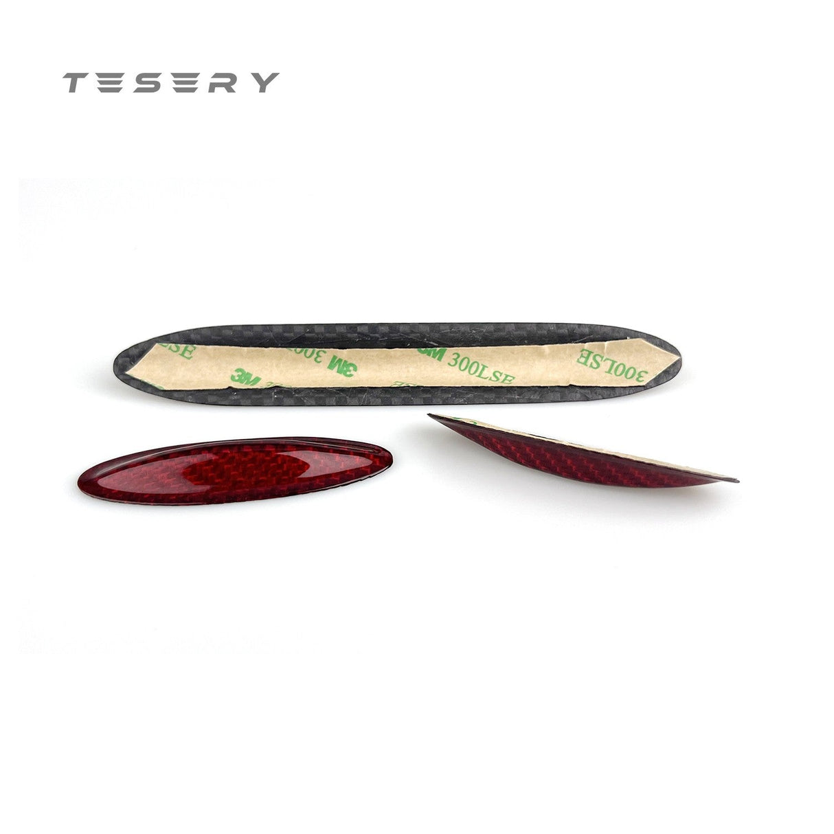 Model 3 / Y Central Control Panel Stickers - Carbon Fiber Interior Mods