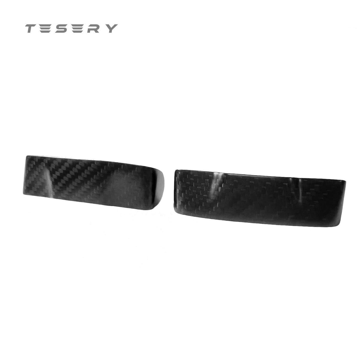 Model 3 / Y Seat Belt Buckle Cover Trim - Carbon Fiber Interior Mods(2pcs)