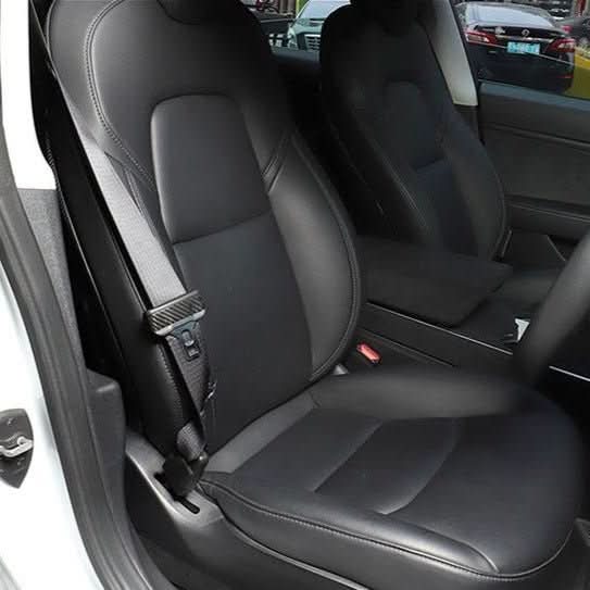 Model 3 / Y Seat Belt Buckle Cover Trim - Carbon Fiber Interior Mods(2pcs)