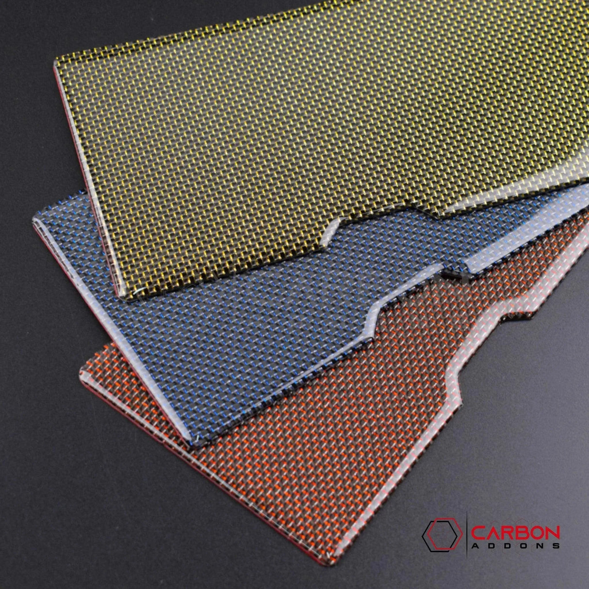 Mustang 2010-2014 Reflective Carbon Fiber Center Console Trim Overlay