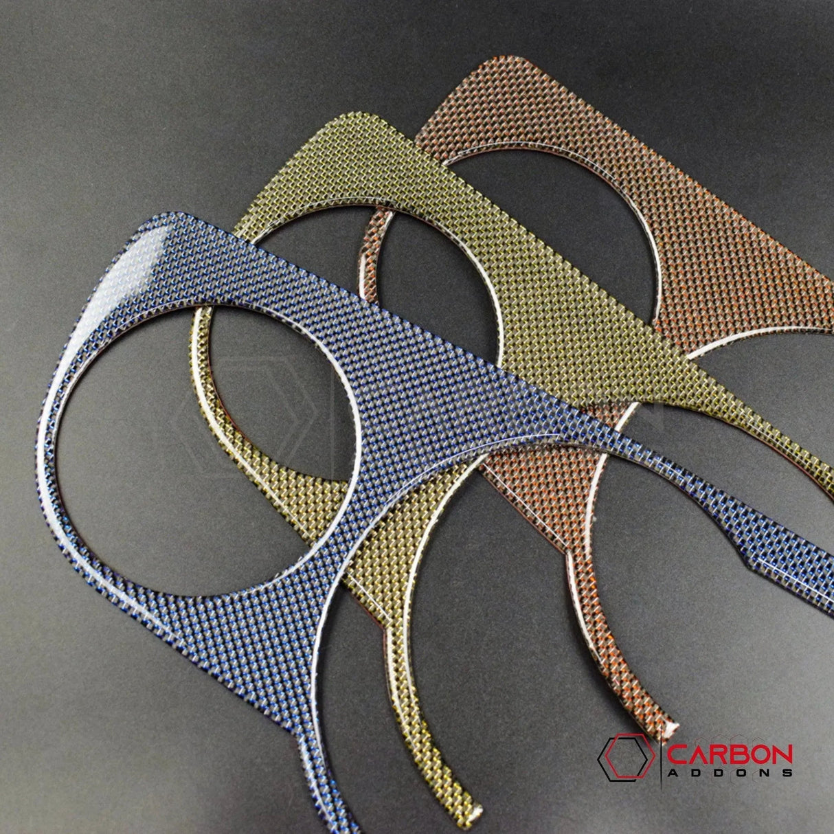 Mustang 2010-2014 Reflective Carbon Fiber Full Dashboard Trim Overlay