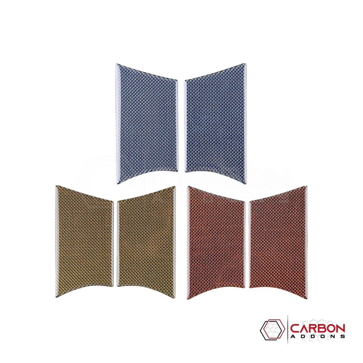 Mustang 2010-2014 Reflective Carbon Fiber Window Switch Trim Overlay