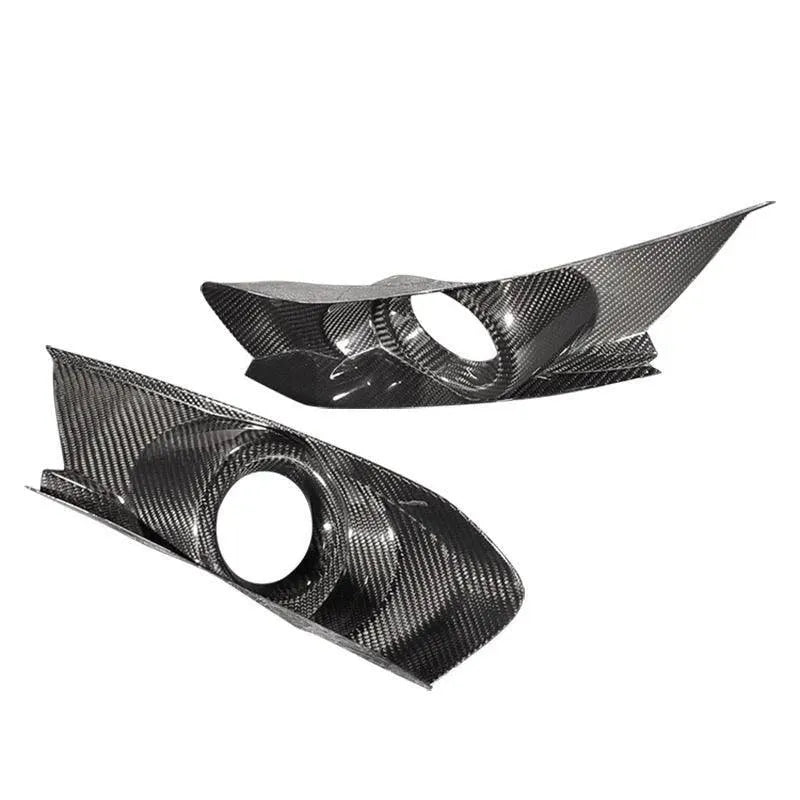 Mustang 2015-2017 Carbon Fiber Bumper Fog Light Bezel Cover