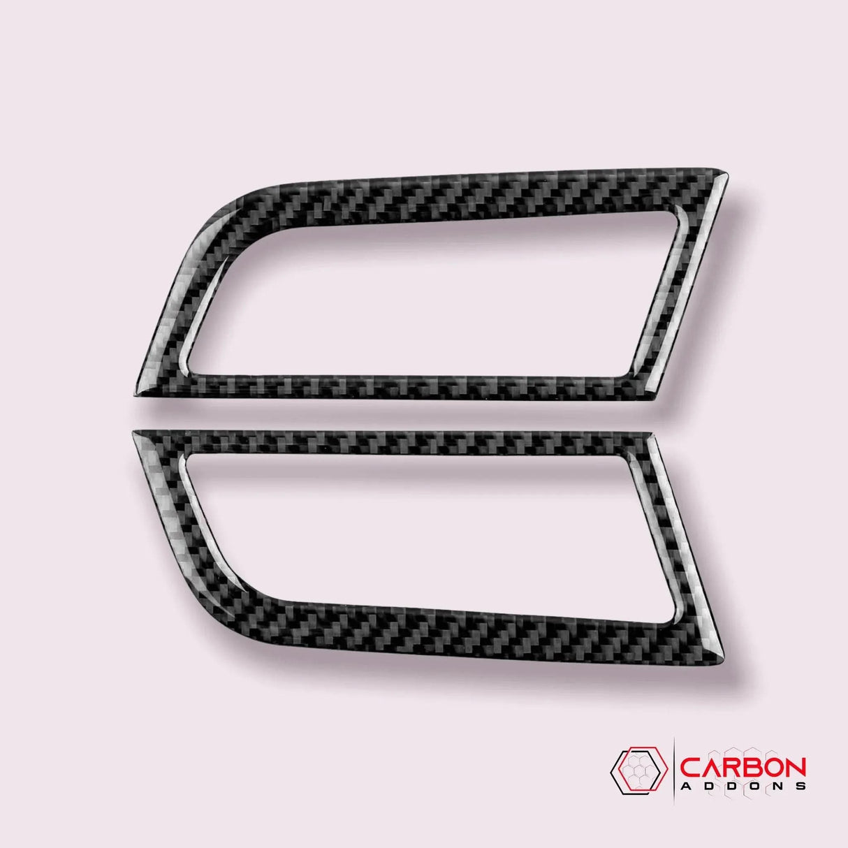 Mustang 2015-2023 Carbon Fiber AC Outlet Trim Overlays