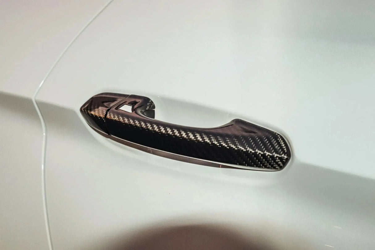 Mustang 2015-2023 Carbon Fiber Exterior Door Handle Covers