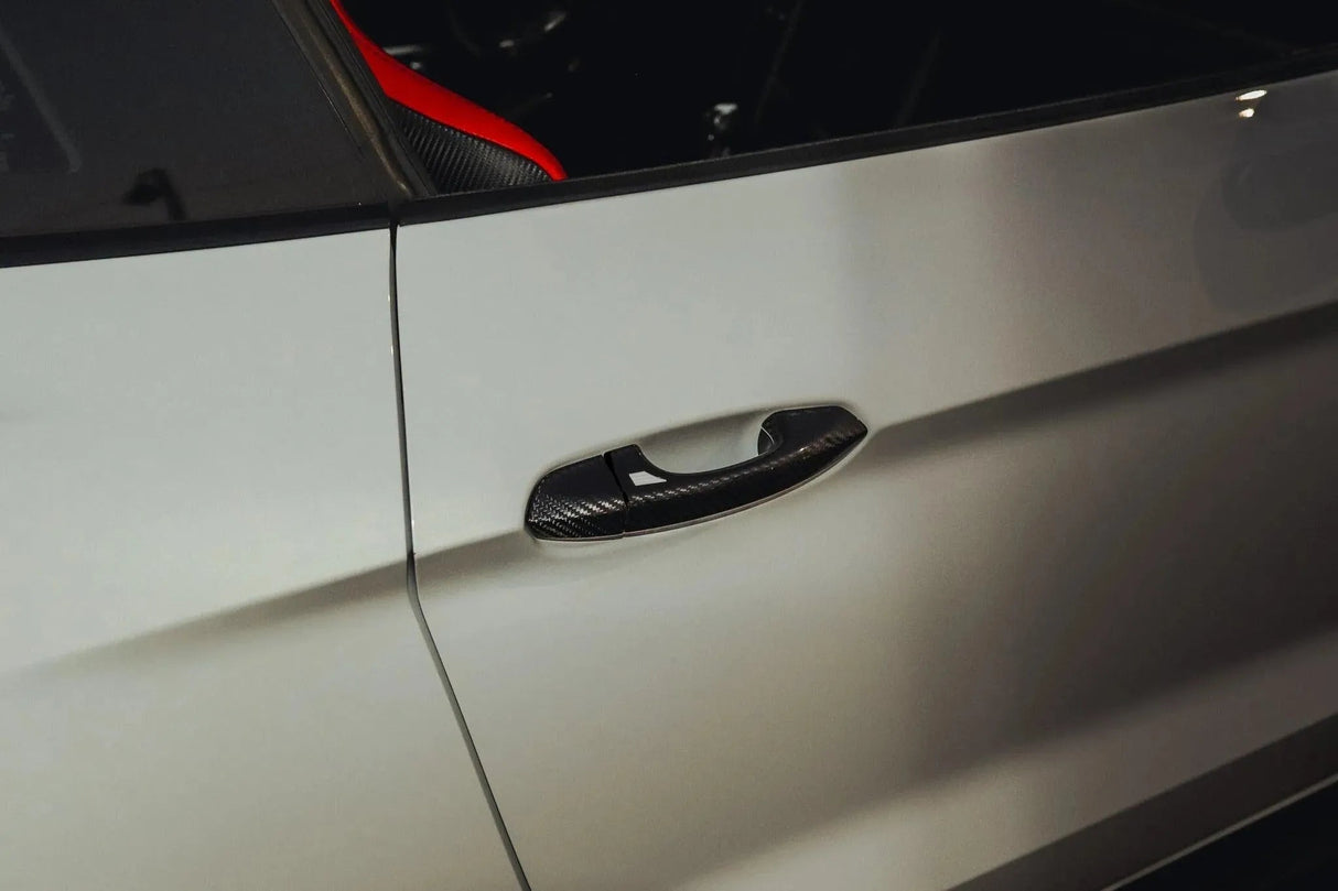 Carbon Fiber Exterior Door Handle Covers for Mustang 2015-2023