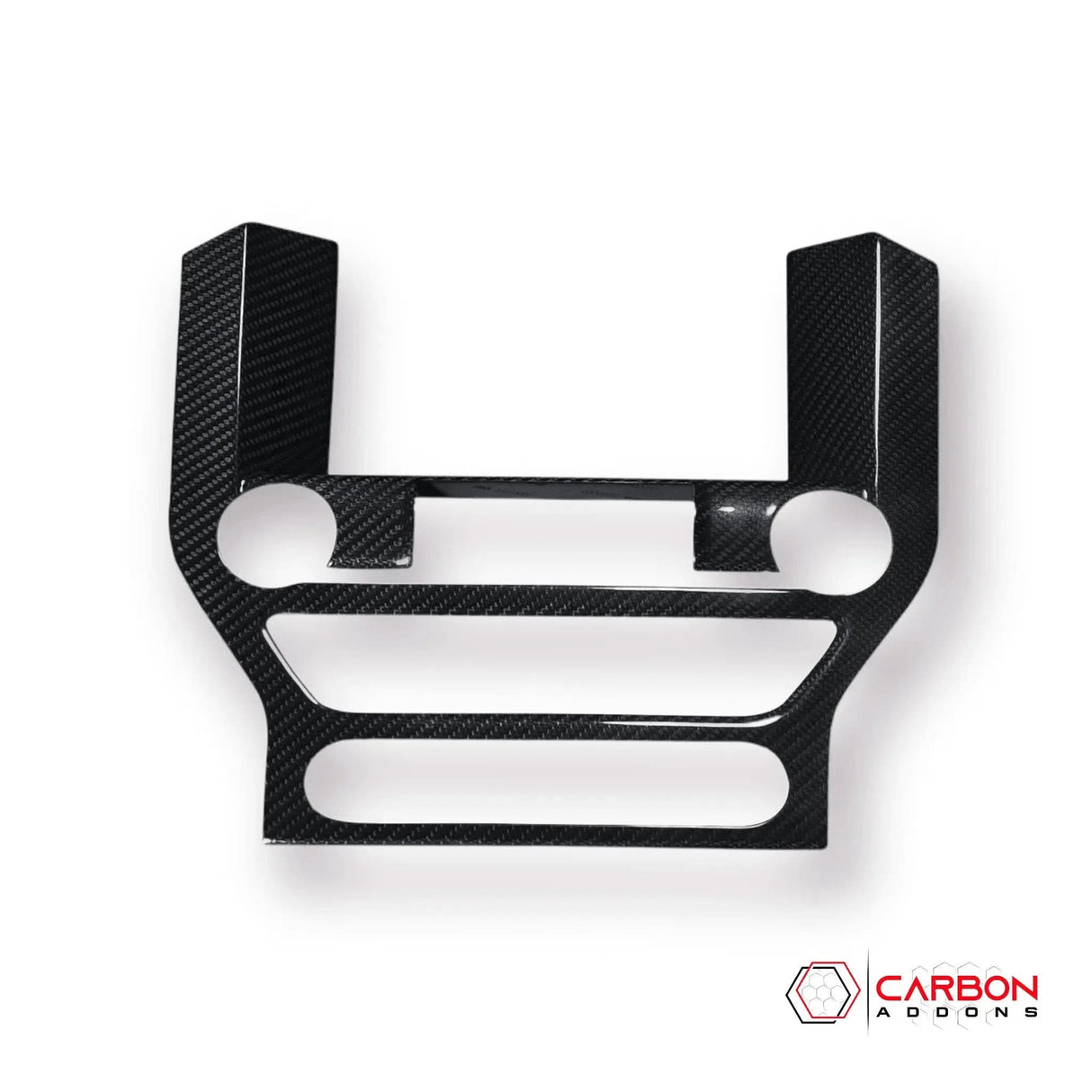 Mustang 2015-2023 Carbon Fiber Infotainment Radio Trim Cover