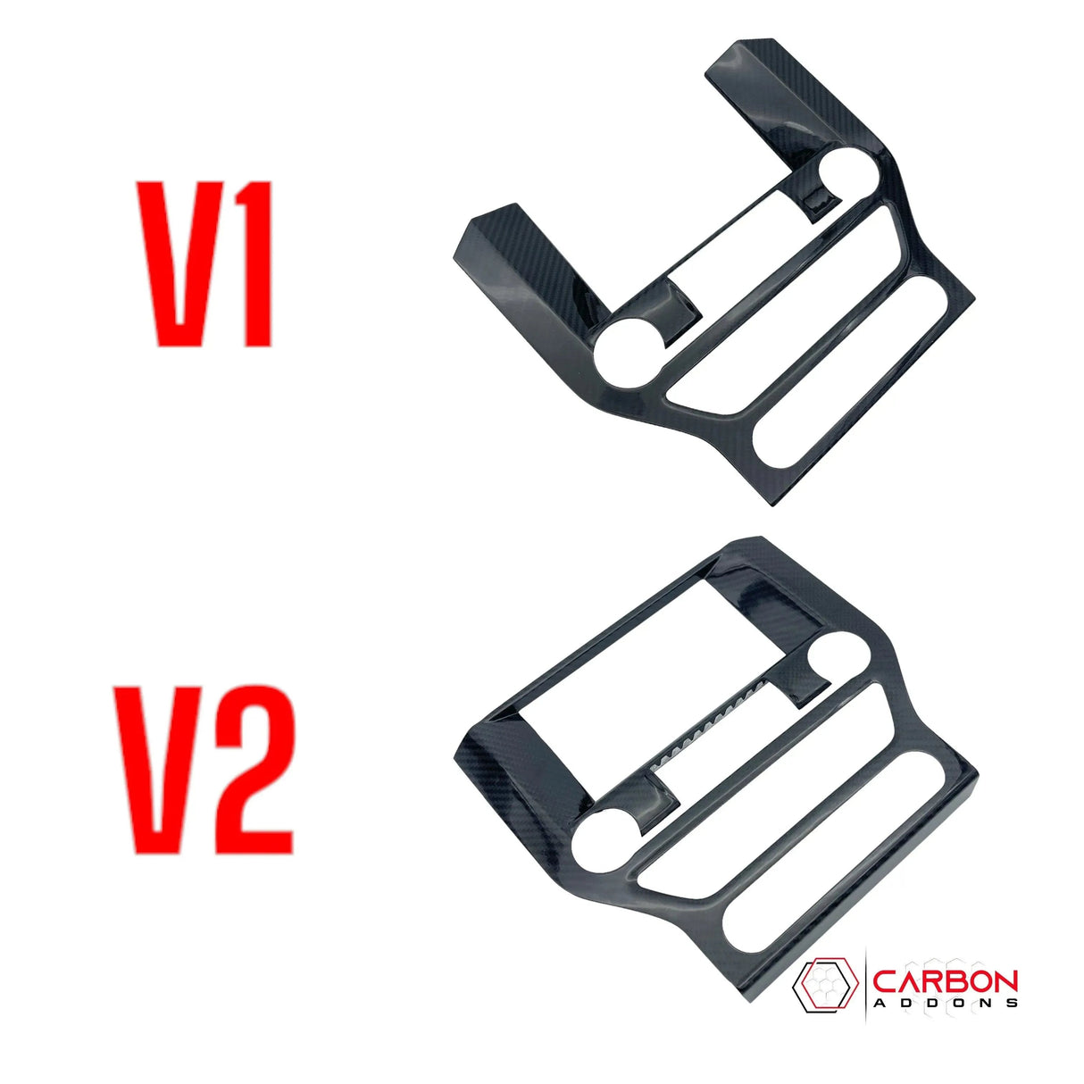 Mustang 2015-2023 Carbon Fiber Infotainment Radio Trim Cover