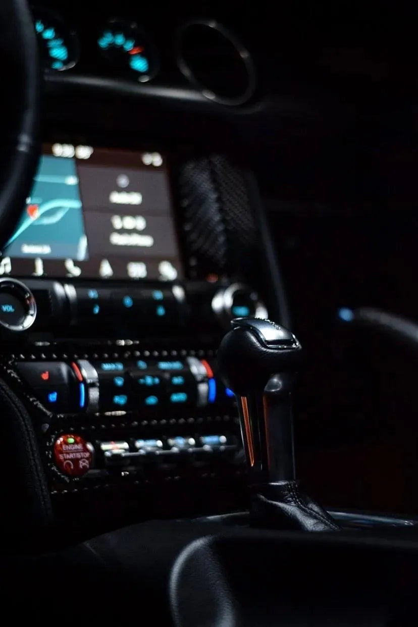 Mustang 2015-2023 Engine Start Stop Button Carbon Fiber Cover