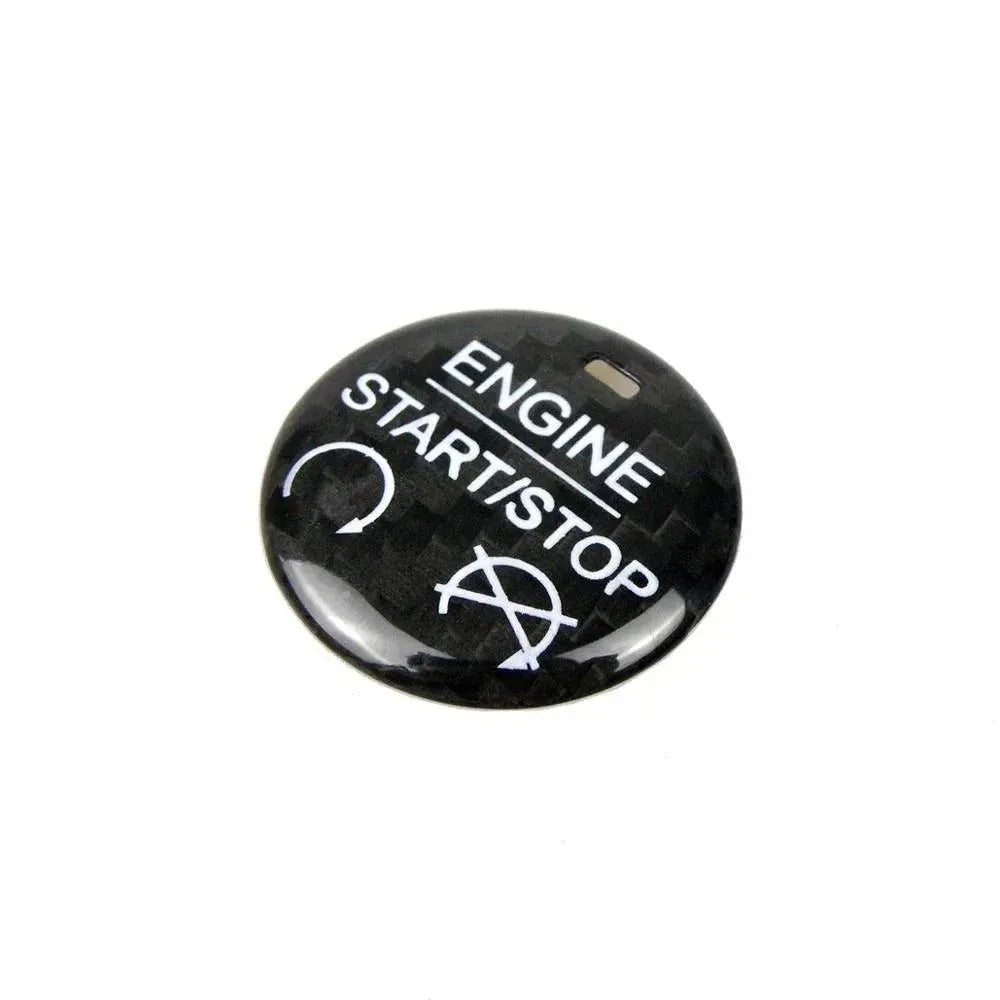 Mustang 2015-2023 Engine Start Stop Button Carbon Fiber Cover