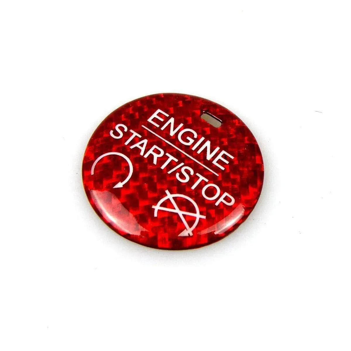 Mustang 2015-2023 Engine Start Stop Button Carbon Fiber Cover