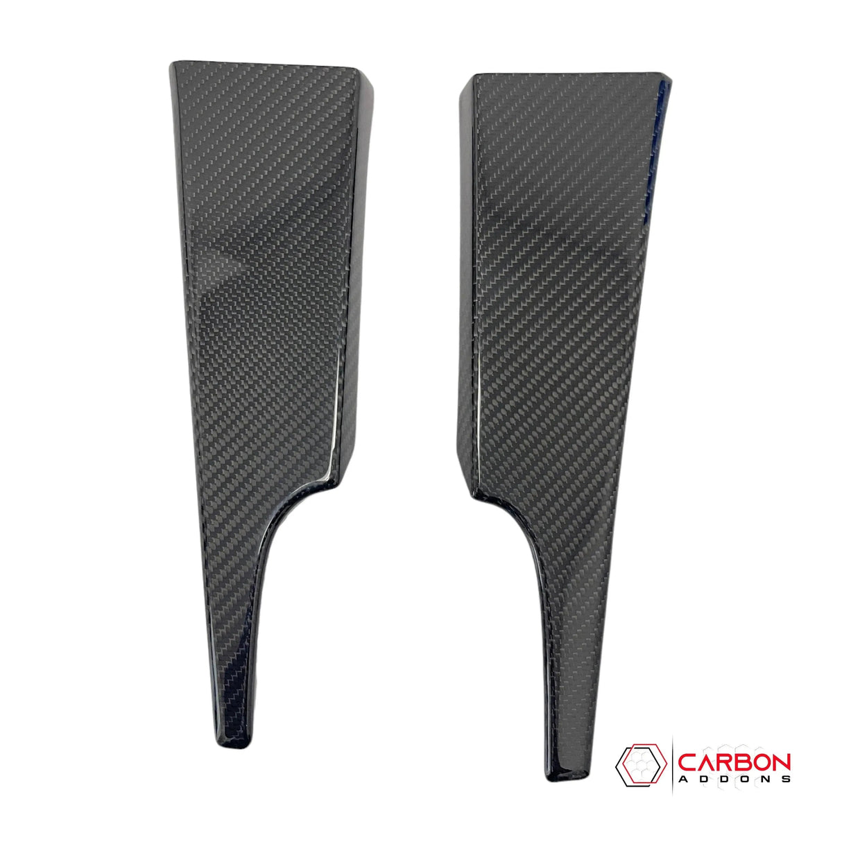 Mustang 2015-2023 Hard Carbon Fiber Dash Lower Side Trim Covers