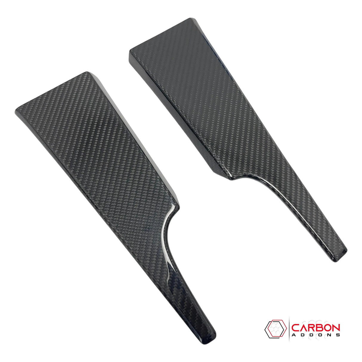 Mustang 2015-2023 Hard Carbon Fiber Dash Lower Side Trim Covers