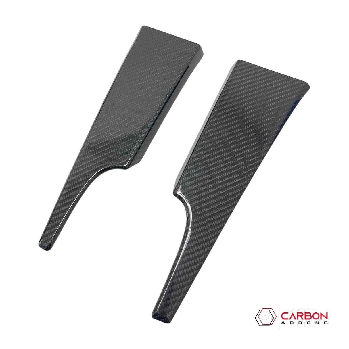 Mustang 2015-2023 Hard Carbon Fiber Dash Lower Side Trim Covers