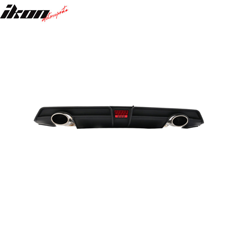 Fits 16-21 Civic 1.5L Catback Exhaust System & Rear Diffuser LED Light