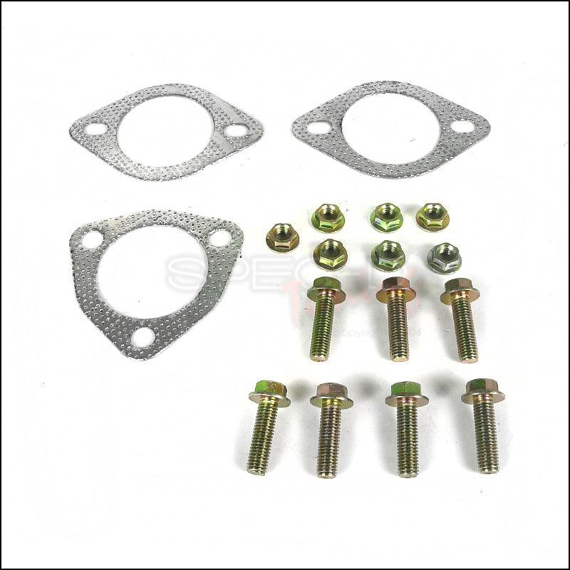 Spec-D Tuning Exhaust Honda Civic EK Hatch (96-00) Polished or Blue Burnt N1 Muffler