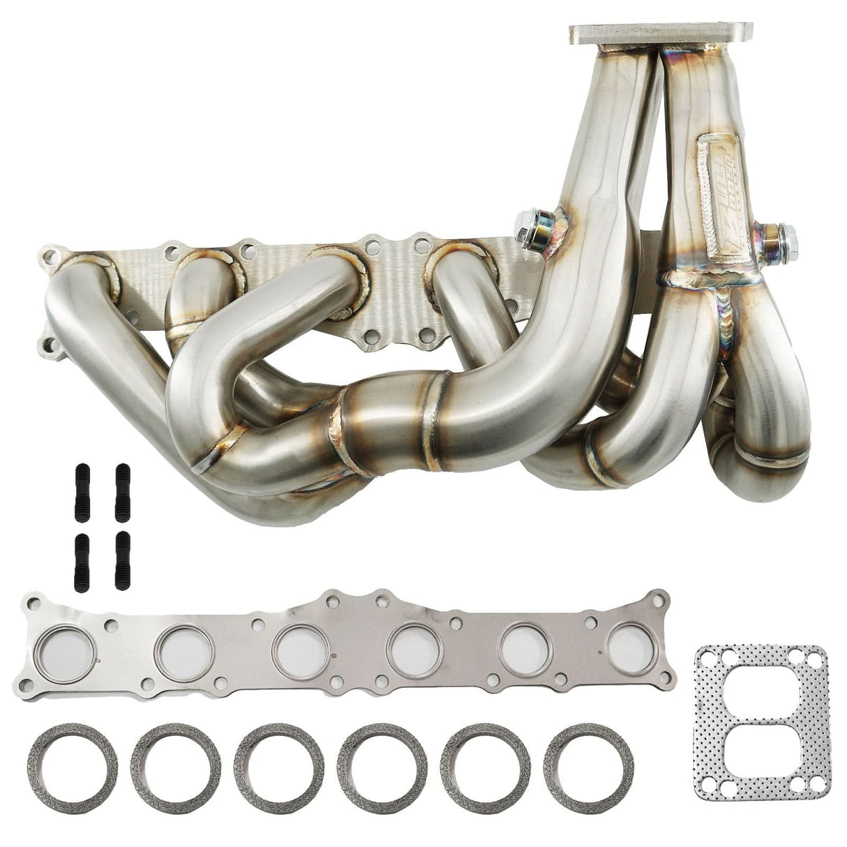 T3 T4 Top Mount Twin Scroll Single Turbo Exhaust Manifold N54 135i 335i 535i Z4