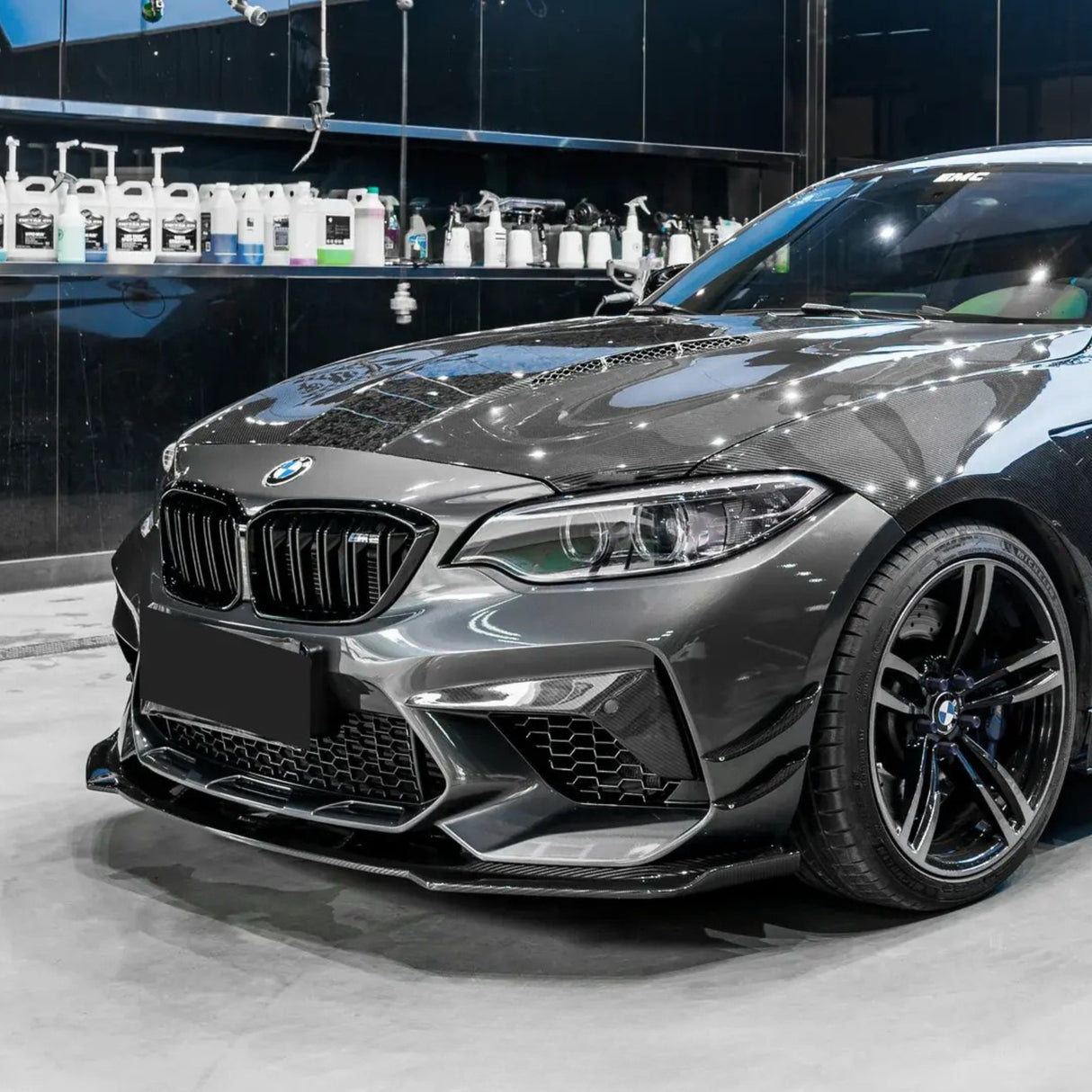 BMW 2 Series F87 Dry Carbon Fiber "KB" Style Front Lip (2014-2021)