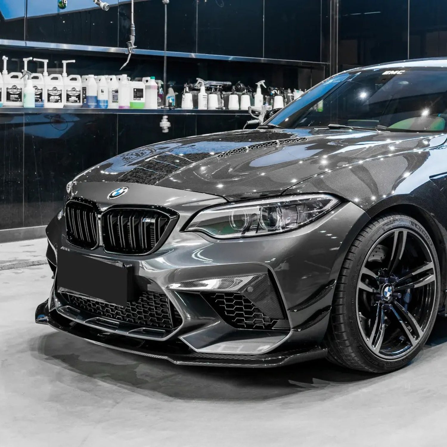 BMW 2 Series F87 Dry Carbon Fiber "KB" Style Front Lip (2014-2021)