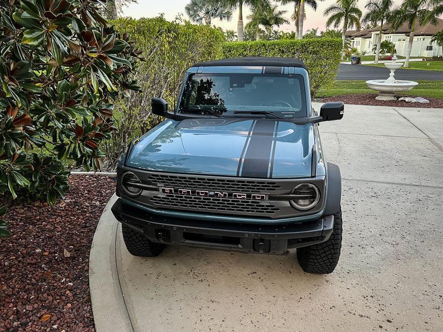 Offset Racing Hood Stripes V1 - 2021+ Bronco