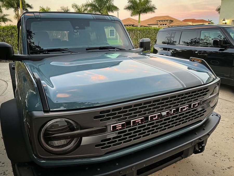 Offset Racing Hood Stripes V1 - 2021+ Bronco