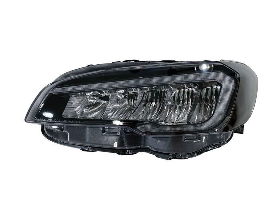 OLM Hikari Headlight Smoked / Black Out Overlays - 2015-2020 WRX / STI