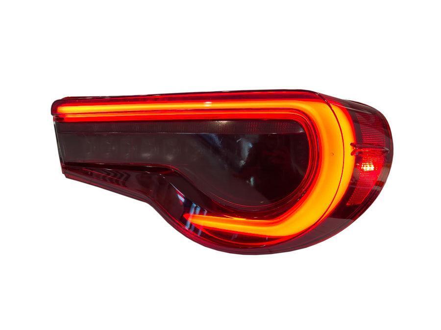 OLM OE Plus Linear Style Sequential Tail Light Overlays (Dark, Light, Red, or Yellow) - 2017-2021 Toyota 86 / Subaru BRZ