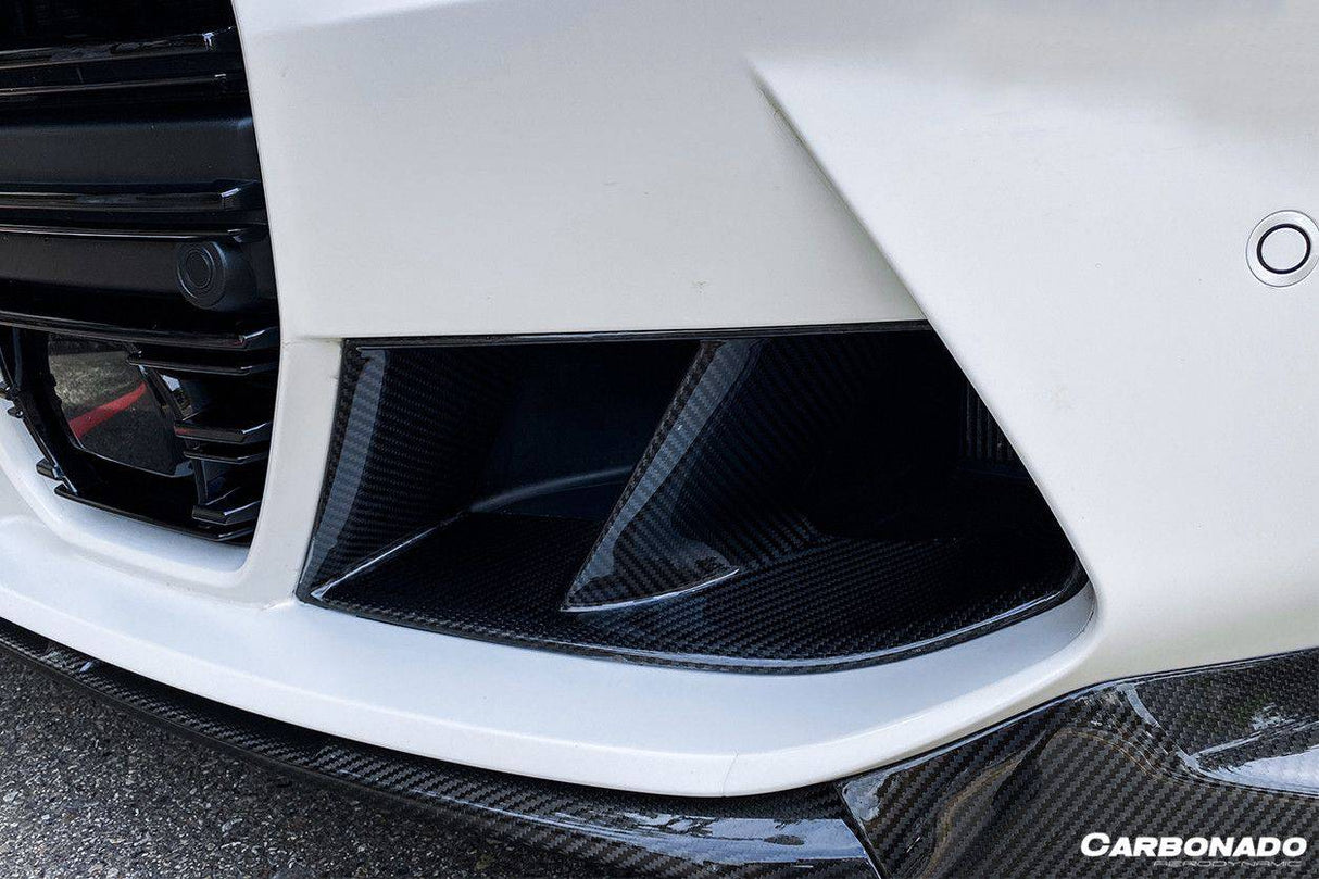 2021-UP BMW M3 G80 M4 G82 G83 MP Style Carbon Fiber Front Bumper Air Vents