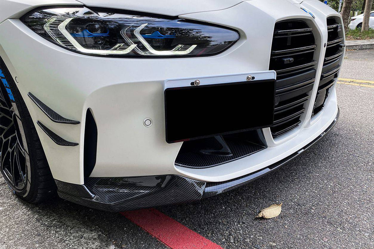 2021-UP BMW M3 G80 M4 G82 G83 MP Style Carbon Fiber Front Canards