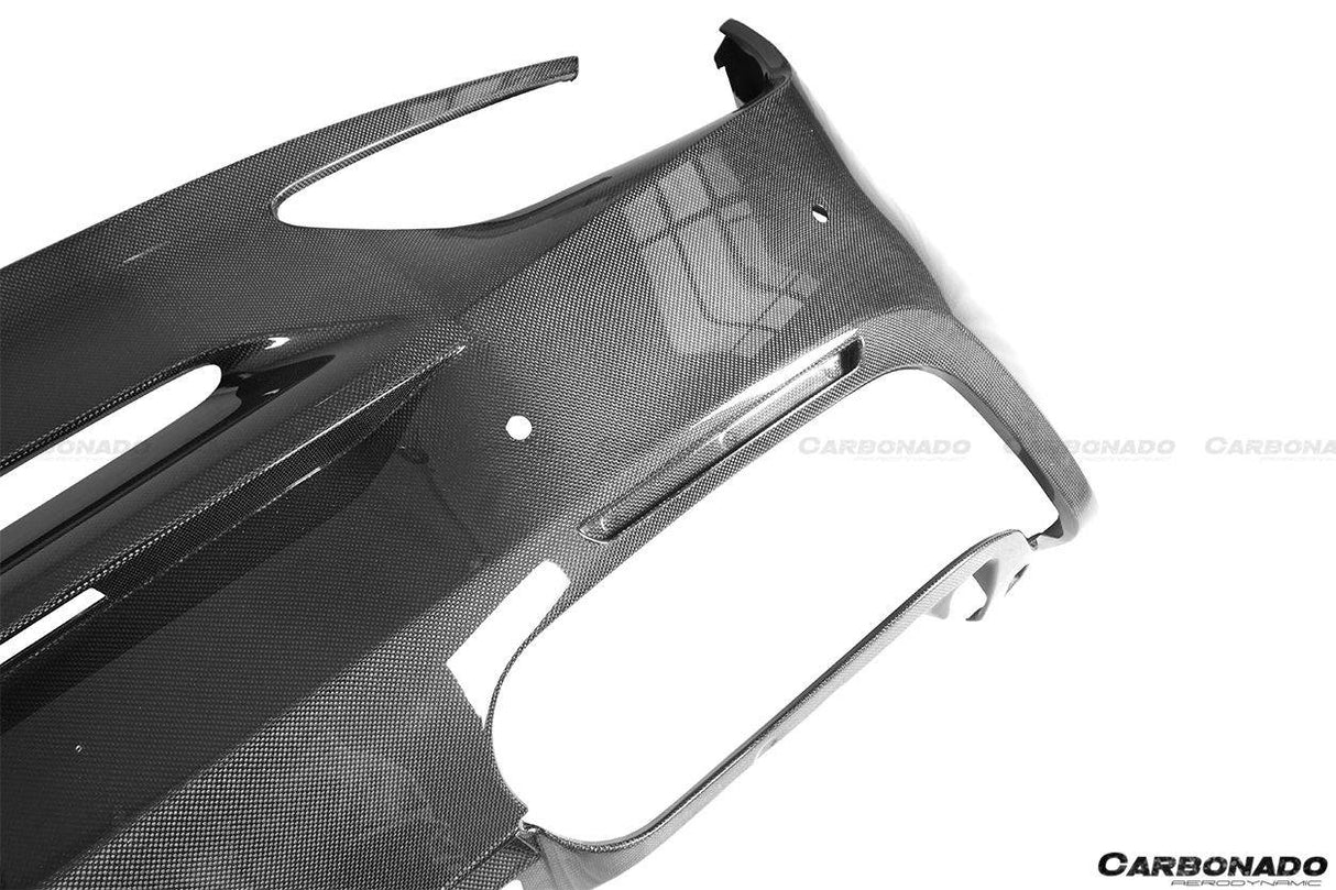 2015-2020 Ferrari 488 GTB Spider OE Style Carbon Fiber Rear Bumper