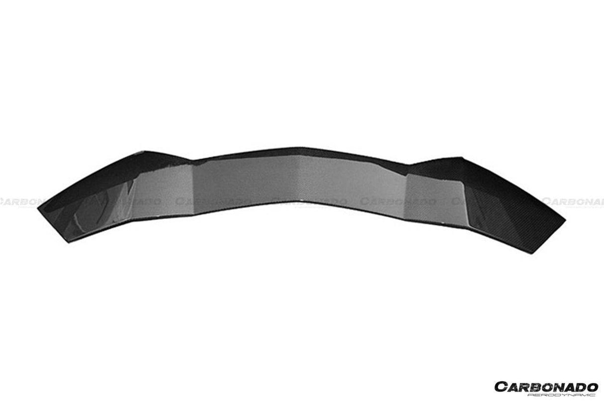 2011-2022 Lamborghini Aventador Style Carbon Fiber Front Lip Carbonado (DM) Fits:LP700, LP720, LP740, LP750SV, Coupe and Roadster