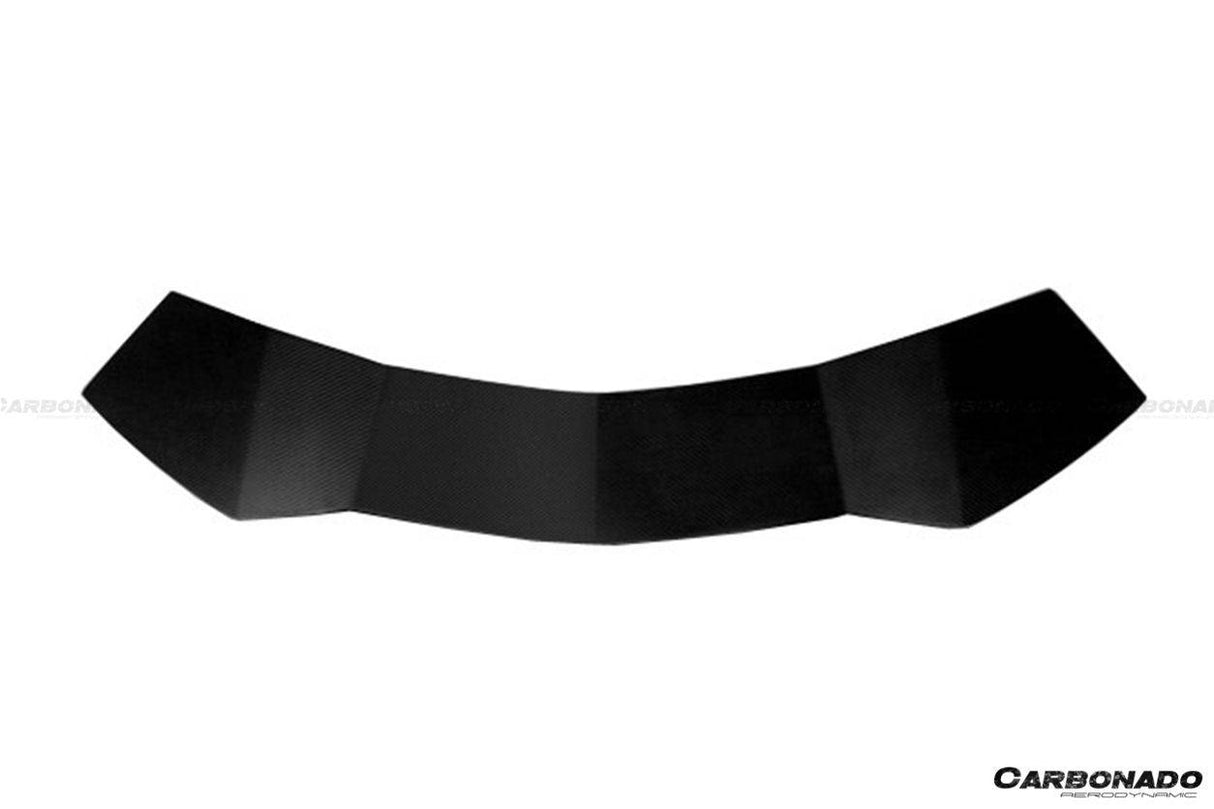 2011-2022 Lamborghini Aventador Style Carbon Fiber Front Lip Carbonado (DM) Fits:LP700, LP720, LP740, LP750SV, Coupe and Roadster